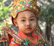 Viaggi Birmania | Bimbo alla sua cerimoinia shinbyu pwe
