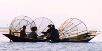 Viaggi Birmania: pescatori sul lago Inle